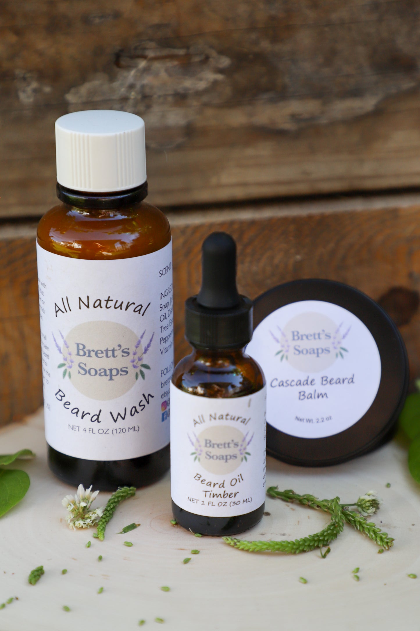 All Natural Beard Wash