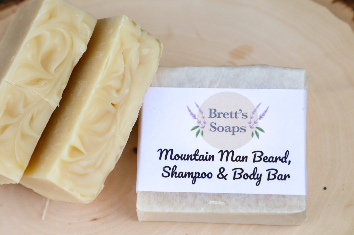 Mountain Man Beard, Shampoo & Body Bar